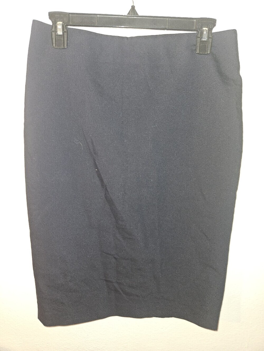 Ann Taylor Navy Blue Straight Skirt Size 8